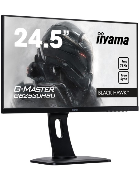 iiyama G-MASTER GB2530HSU-B1 pantalla para PC 62,2 cm (24.5") Full HD LED Plana Mate Negro