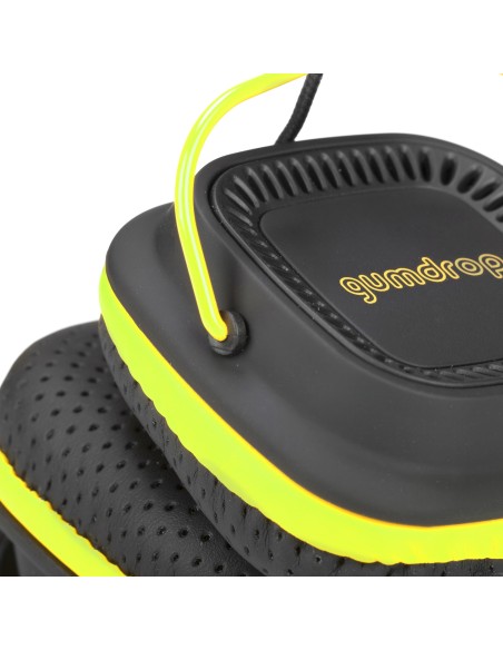 NGS ELEC-HEADP-0060 Diadema Binaural Alámbrico Negro, Amarillo auriculares para móvil