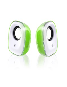 ALTAVOCES EWENT ESCRITORIO LUZ VERDE 2.0 USB EW351