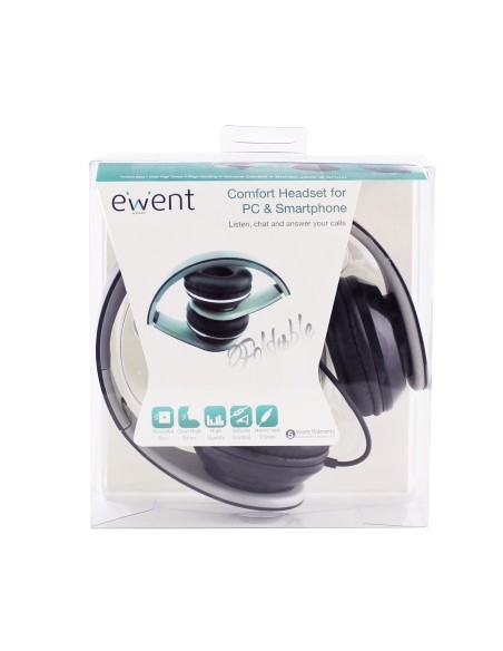 AURICULAR CON MICROFONO EWENT EW3576