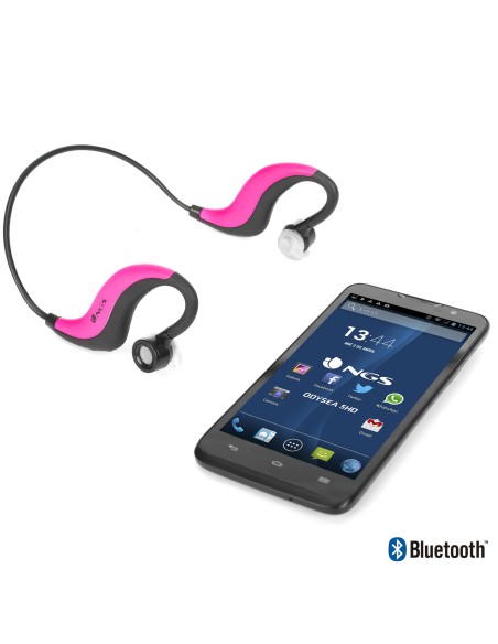 AURICULARES NGS DEPORTIVOS ARTIC RUNER ROSADO BLUE