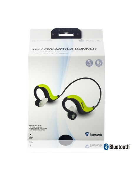 AURICULARES NGS DEPORTIVOS ARTIC RUNER AMARILLO BL