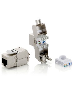 Conector RJ45 Keystone CAT6 FTP PACK 8 UNIDADES