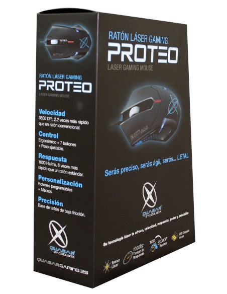 RATON COOLBOX GAMING PROTEO QUA-R005