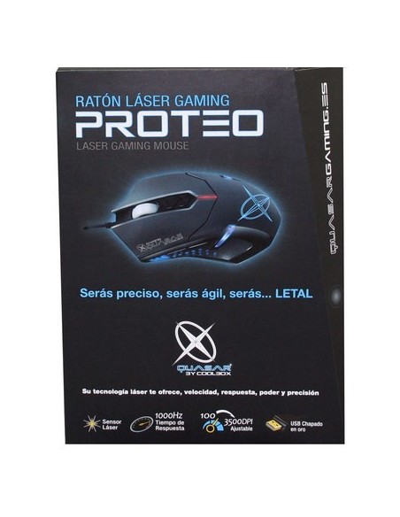 RATON COOLBOX GAMING PROTEO QUA-R005