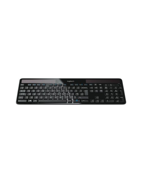 Logitech K750 teclado RF inalámbrico QWERTY Español Negro