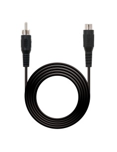 Nanocable 10.24.0505 cable de audio 5 m RCA Negro