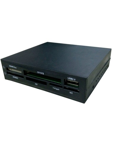 CoolBox CR-404 lector de tarjeta Interno USB 2.0 Negro
