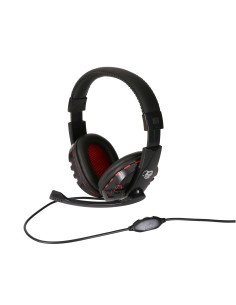 CoolBox Deep Red G2 Auriculares Diadema Negro, Rojo