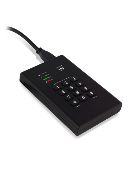 Ewent EW7040 caja para disco duro externo 2.5" Carcasa de duro SSD Negro