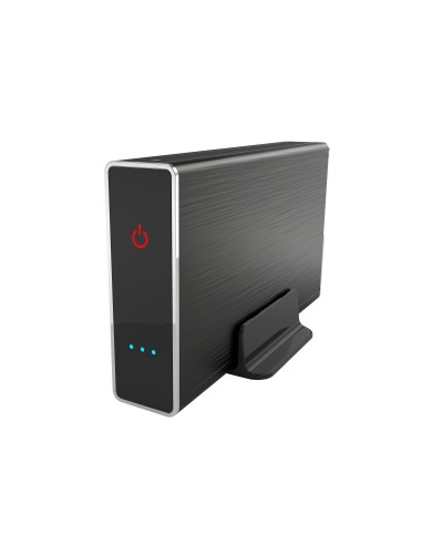 CoolBox SlimChase A-3503 3.5" Caja de disco duro (HDD) Negro