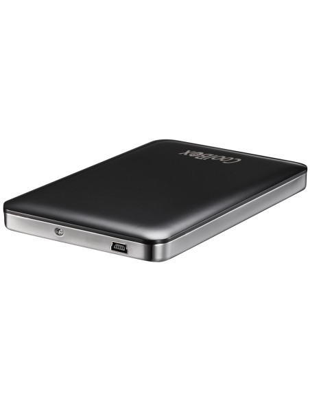 CoolBox Slimchase 2532 2.5" Carcasa de disco duro SSD Negro