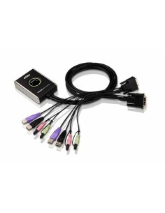 Aten CS682 interruptor KVM Negro