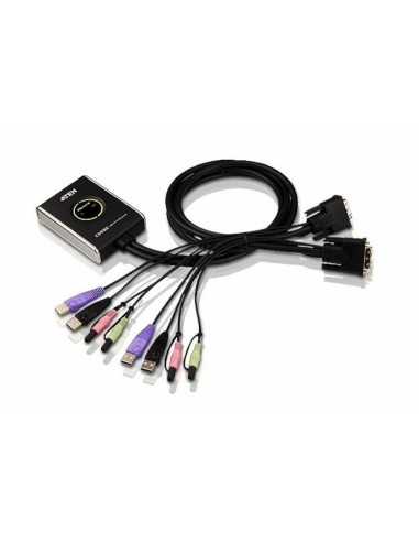 Aten CS682 interruptor KVM Negro