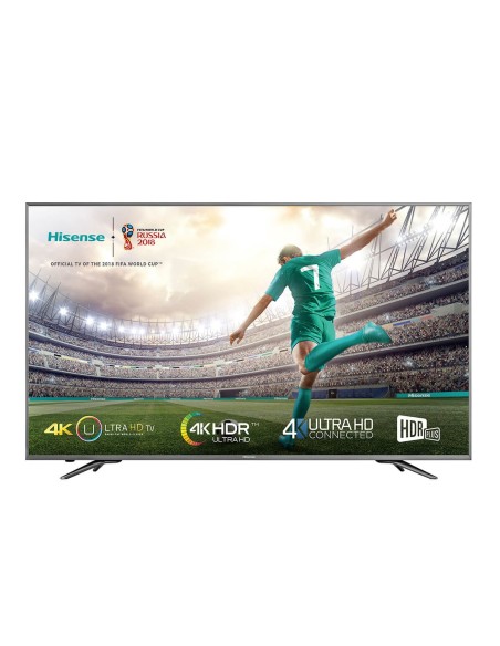 Hisense H75N5800 LED TV 190,5 cm (75") 4K Ultra HD Smart Wifi Negro, Metálico, Plata