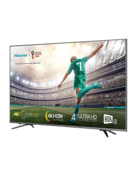 Hisense H75N5800 LED TV 190,5 cm (75") 4K Ultra HD Smart Wifi Negro, Metálico, Plata