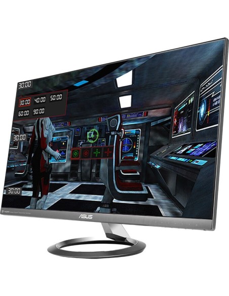 ASUS MX25AQ pantalla para PC 63,5 cm (25") Wide Quad HD LED Plana Negro, Gris