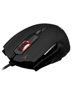 GAMDIAS HADES GMS7011 ratón USB Laser 8200 DPI Ambidextro Negro