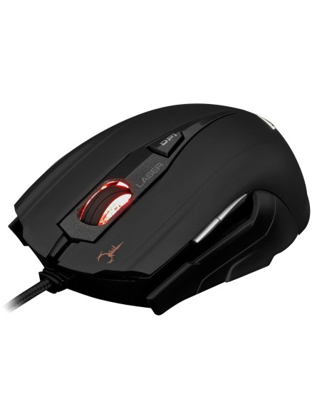 GAMDIAS HADES GMS7011 ratón USB Laser 8200 DPI Ambidextro Negro