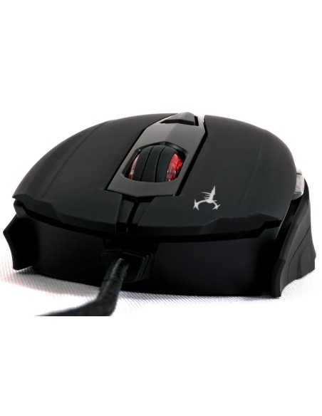 GAMDIAS HADES GMS7011 ratón USB Laser 8200 DPI Ambidextro Negro