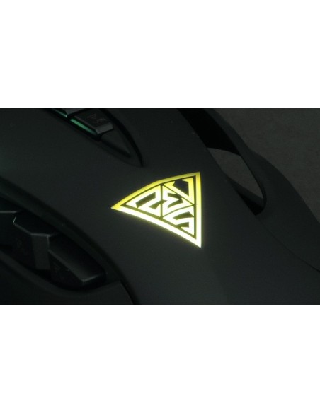 GAMDIAS ZEUS ratón USB Laser 8200 DPI mano derecha Negro