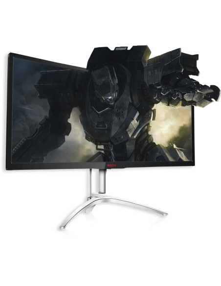 AOC Gaming AG352QCX pantalla para PC 88,9 cm (35") QXGA LED Curva Mate Negro, Plata