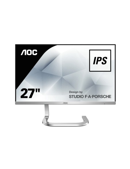 AOC Style-line PDS271 pantalla para PC 68,6 cm (27") Full HD LED Plana Plata