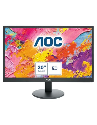 AOC Basic-line E2070SWN LED display 49,5 cm (19.5") 1600 x 900 Pixeles Negro