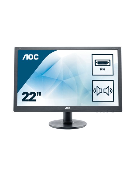 AOC Essential-line E2275SWJ pantalla para PC 54,6 cm (21.5") Full HD LED Plana Negro