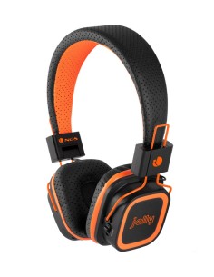 NGS Artica Jelly auriculares para móvil Binaural Diadema Negro, Naranja Inalámbrico