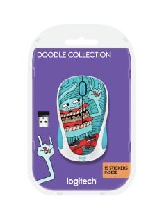 Logitech M238 ratón Ambidextro RF inalámbrico Óptico 1000 DPI