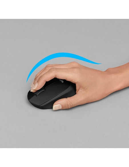 Logitech B330 ratón mano derecha RF inalámbrico Óptico 1000 DPI