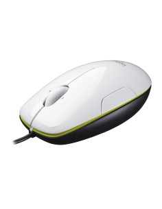 Logitech M150 ratón USB Laser Ambidextro Negro, Verde, Blanco