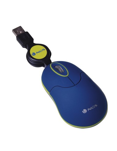 NGS SINBLUE ratón USB Óptico 1000 DPI Ambidextro