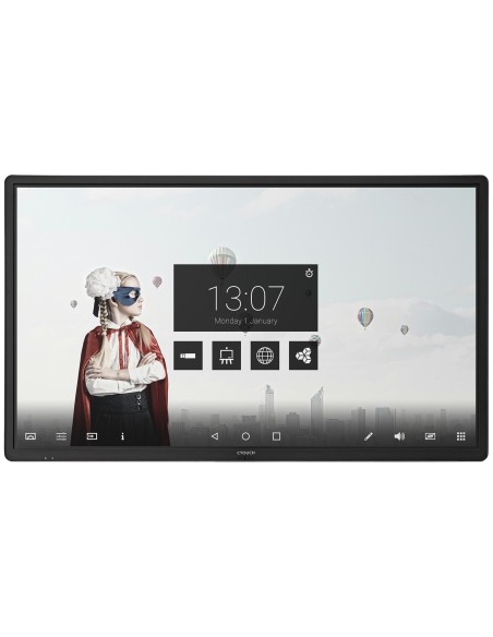 CTOUCH Laser air+ 86 inch UHD monitor pantalla táctil 2,18 m (86") 3840 x 2160 Pixeles Negro