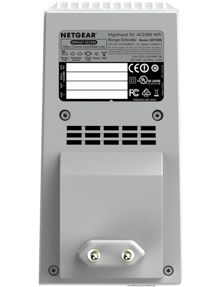 Netgear Nighthawk X4 Repetidor de red Blanco 10, 100, 1000 M