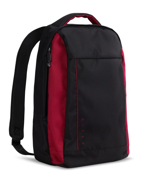 Acer NP.BAG11.00V maletines para portátil 39,6 cm (15.6") Mochila Negro, Rojo