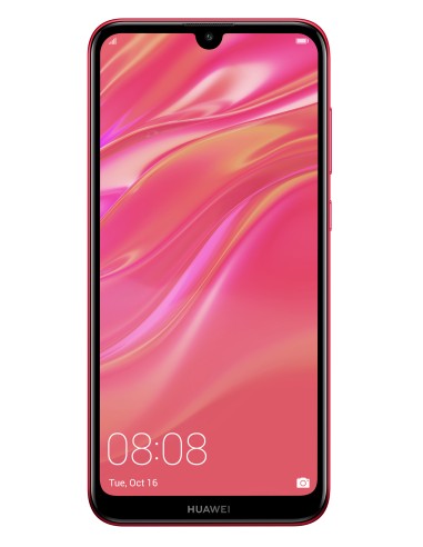 Huawei Y7 2019 15,9 cm (6.26") SIM doble Android 8.1 4G MicroUSB 3 GB 32 GB 4000 mAh Rojo
