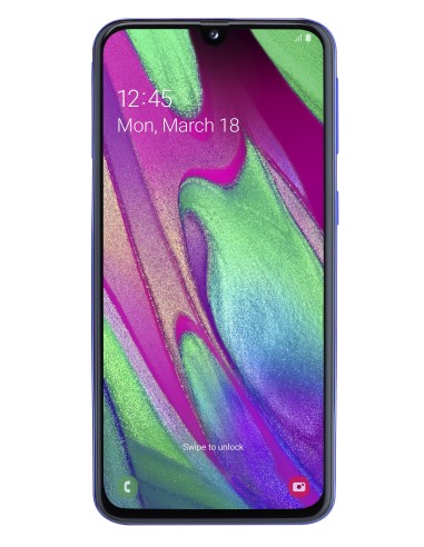 Samsung Galaxy A40 SM-A405F 15 cm (5.9") SIM doble Android 9.0 4G USB Tipo C 4 GB 64 GB 3100 mAh Azul