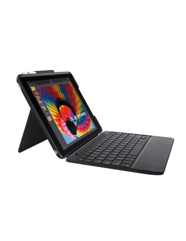 Logitech Slim Combo Negro Bluetooth QWERTY Español