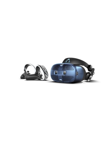HTC Cosmos Virtual Reality Headset Pantalla con montura para sujetar en la cabeza Azul, Indigo