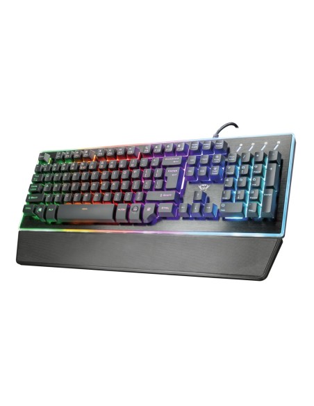 TECLADO TRUST GAMING USB THURA GXT860 RGB SEMI-MECANICO 21843