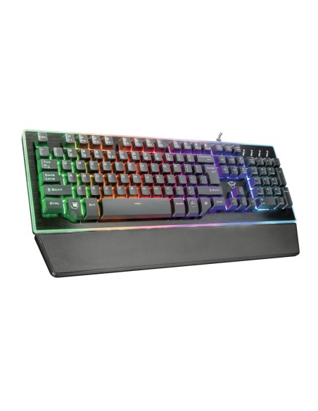 TECLADO TRUST GAMING USB THURA GXT860 RGB SEMI-MECANICO 21843