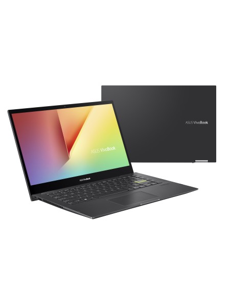 ASUS VivoBook Flip TP470EA-EC163T - Portátil de 14" Full HD (Core i5-1135G7, 8GB RAM, 512GB SSD, Iris Xe Graphics, Windows 10