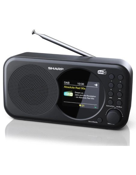 Sharp DR-P320 Portátil Digital Negro