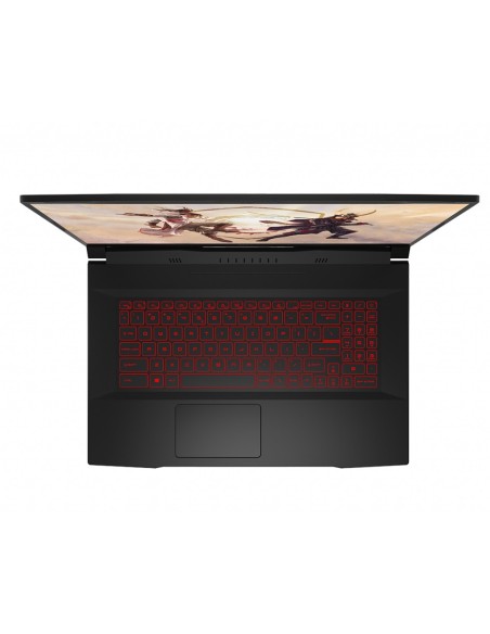 MSI Gaming GF76 11UD-079XES Katana Portátil 43,9 cm (17.3") Full HD Intel® Core™ i7 de 11ma Generación 16 GB DDR4-SDRAM 1000 GB