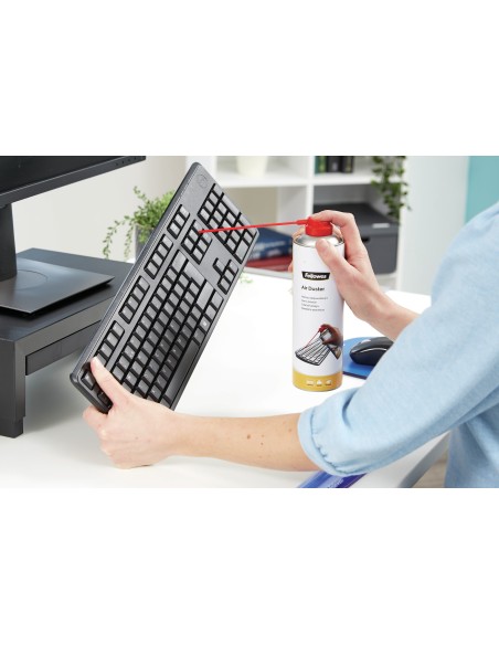 Fellowes 9977804 kit de limpieza para computadora Teclado, Impresora, Universal Limpiador de aire comprimido para limpieza de