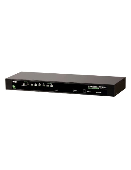 Aten CS1308 interruptor KVM Montaje en rack Negro