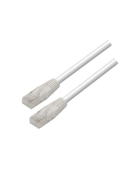 CABLE RED UTP CAT5E RJ45 AISENS 1M BLANCO