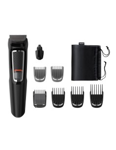 Philips MULTIGROOM Series 3000 Cara y cabello 8 en 1 con 8 herramientas